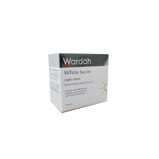 WARDAH WHITE SECRET NIGHT CREAM 30G WARDAH WHITE SECRET NIGHT CREAM 30G