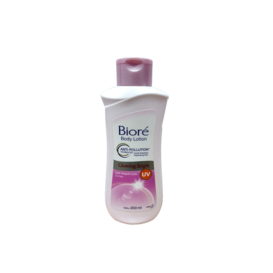 BIORE BODY LOTION GL0WING BRIGHT UV 200ML BIORE BODY LOTION GL0WING BRIGHT UV 200ML
