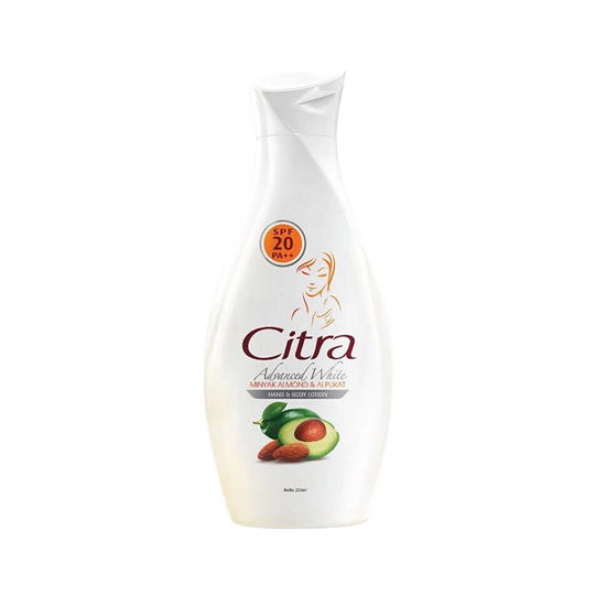 CITRA HAND AND BODY LOTION NOURISHING WHITE UV 230 ML CITRA HAND AND BODY LOTION NOURISHING WHITE UV 230 ML