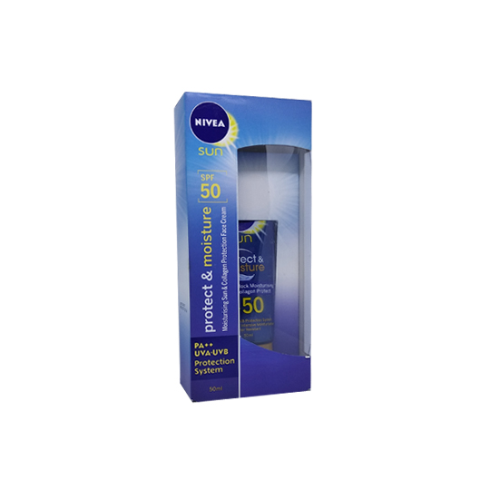 NIVEA SUN FACE MOISTURISING SPF50 50ML NIVEA SUN FACE MOISTURISING SPF50 50ML