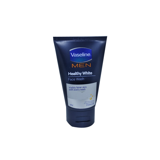 VASELINE MEN FACE WASH HEALTHY WHITE 100G VASELINE MEN FACE WASH HEALTHY WHITE 100G