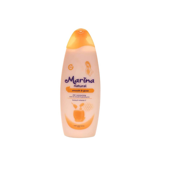 MARINA HAND BODY LOTION NATURAL SMOOTH & GLOW 200 ML MARINA HAND BODY LOTION NATURAL SMOOTH & GLOW 200 ML