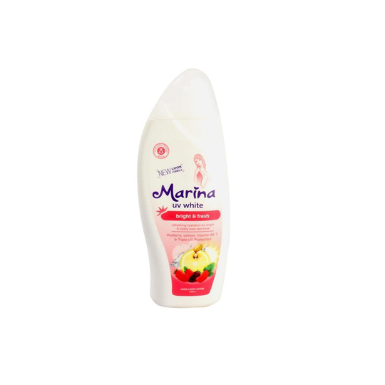 MARINA HAND BODY LOTION UV WHITE BRIGHT & FRESH 200ML MARINA HAND BODY LOTION UV WHITE BRIGHT & FRESH 200ML