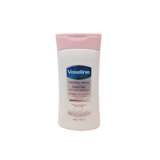 VASELINE HAND BODY LOTION HEALTHY WHITE INSTA FAIR 190ML VASELINE HAND BODY LOTION HEALTHY WHITE INSTA FAIR 190ML