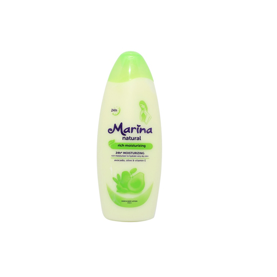 MARINA HAND BODY LOTION NATURAL RICH MOISTURIZING 350ML MARINA HAND BODY LOTION NATURAL RICH MOISTURIZING 350ML