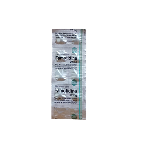 FAMOTIDINE 20 MG 10 KAPLET FAMOTIDINE 20 MG 10 KAPLET