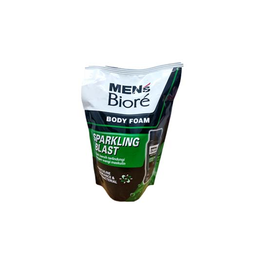 BIORE MENS SPARKLING BLAST BODY FOAM REFILL 450 ML BIORE MENS SPARKLING BLAST BODY FOAM REFILL 450 ML