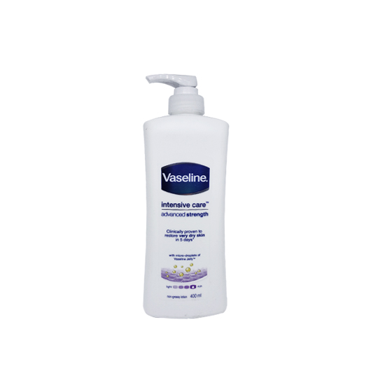 VASELINE HAND BODY LOTION ITENSIVE CARE ADVANCED STRENGHT 400ML VASELINE HAND BODY LOTION ITENSIVE CARE ADVANCED STRENGHT 400ML