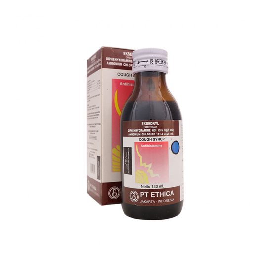 EKSEDRYL EXPECTORANT SIRUP 120 ML EKSEDRYL EXPECTORANT SIRUP 120 ML