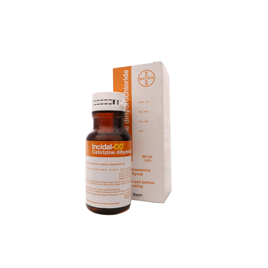 INCIDAL-OD SIRUP 60 ML INCIDAL-OD SIRUP 60 ML