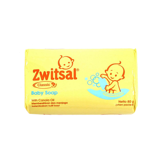 ZWITSAL BABY SOAP CLASSIC BAR 80 G ZWITSAL BABY SOAP CLASSIC BAR 80 G