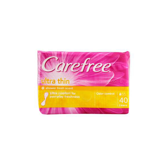 CARE FREE ULTRA THIN PANTY LINER 40 PADS CARE FREE ULTRA THIN PANTY LINER 40 PADS