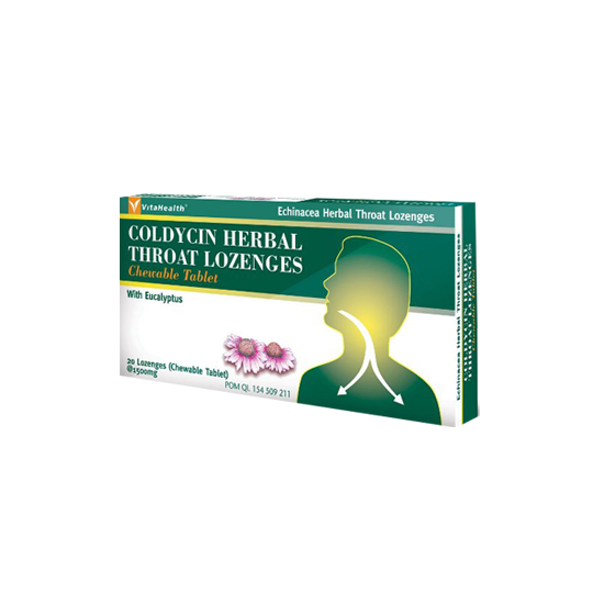 VITAHEALTH COLDYCIN ECHINACEA PLUS LOZENGES 20 TABLET VITAHEALTH COLDYCIN ECHINACEA PLUS LOZENGES 20 TABLET