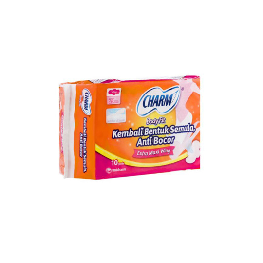 CHARM BODY FIT MAXI WING 10 PADS CHARM BODY FIT MAXI WING 10 PADS
