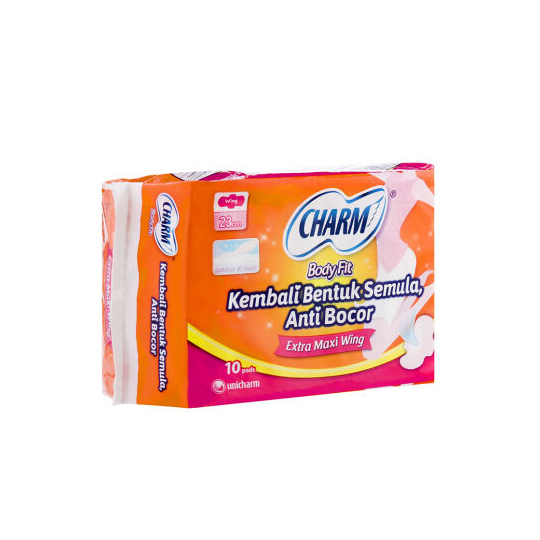 CHARM BODY FIT REGULAR WING 10 PADS CHARM BODY FIT REGULAR WING 10 PADS
