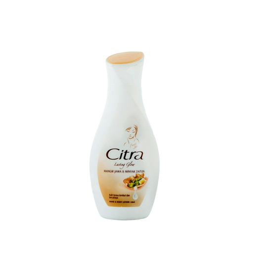 CITRA HAND AND BODY LOTION LAST GLOW MANGIR JAWA & MINYAK ZAITUN 120 ML CITRA HAND AND BODY LOTION LAST GLOW MANGIR JAWA & MINYAK ZAITUN 120 ML
