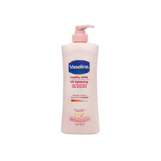 VASELINE HEALTHY WHITE UV LIGHT PUMP 400 ML VASELINE HEALTHY WHITE UV LIGHT PUMP 400 ML
