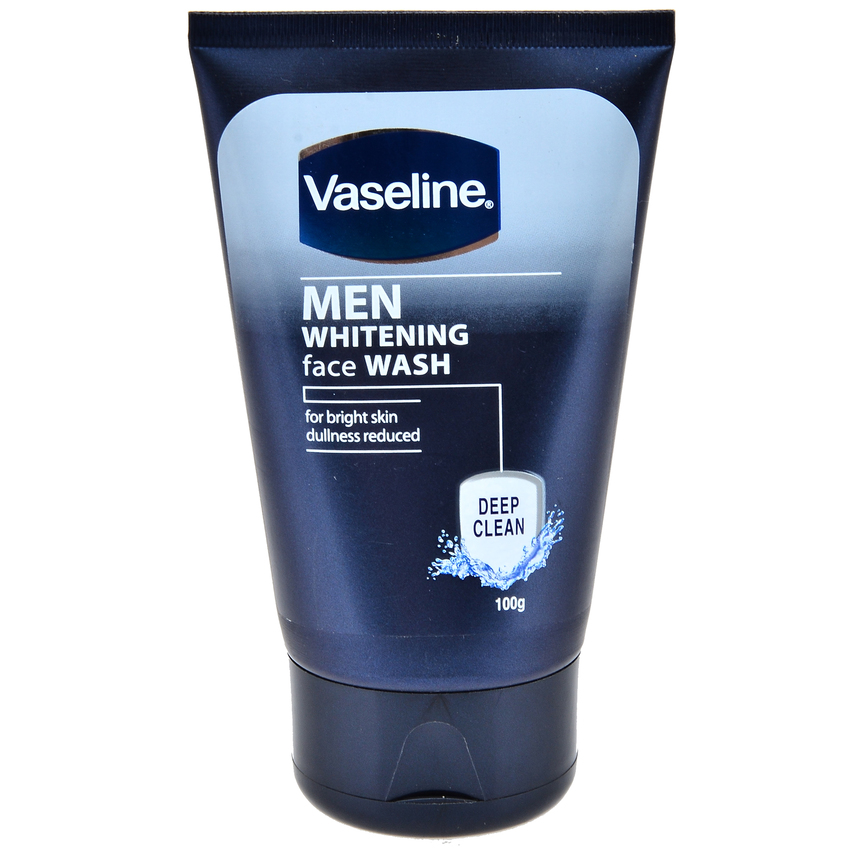 VASELINE MEN WHITE FACE WASH DRY CLEAN 100 G VASELINE MEN WHITE FACE WASH DRY CLEAN 100 G