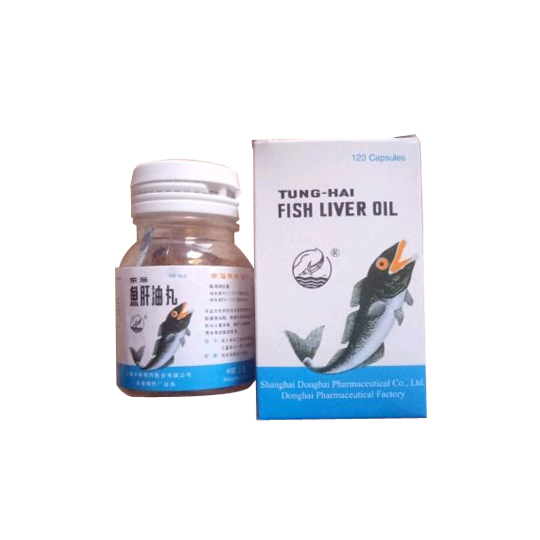 TUNG HAI FISH LIVER OIL 120 KAPSUL TUNG HAI FISH LIVER OIL 120 KAPSUL