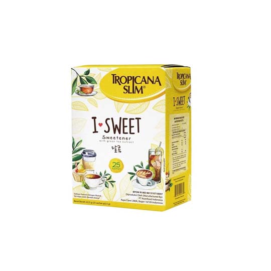 TROPICANA GULA 2.5 G 25 SACHET TROPICANA GULA 2.5 G 25 SACHET