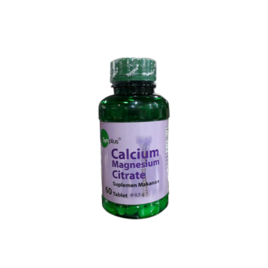 SYNPLUS CAL MAG CITRATE 60 TABLET SYNPLUS CAL MAG CITRATE 60 TABLET