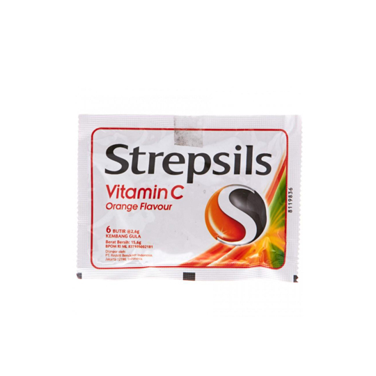 STREPSIL VITAMIN C 8 TABLET STREPSIL VITAMIN C 8 TABLET