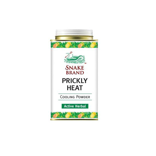 SNAKE BRAND PRICKLY HEAT HERBAL POWDER 150 G SNAKE BRAND PRICKLY HEAT HERBAL POWDER 150 G