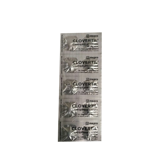 CLOVERTIL 50 MG 10 TABLET CLOVERTIL 50 MG 10 TABLET