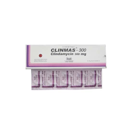 Clinmas 300 mg 10 Kapsul Clinmas 300 mg 10 Kapsul