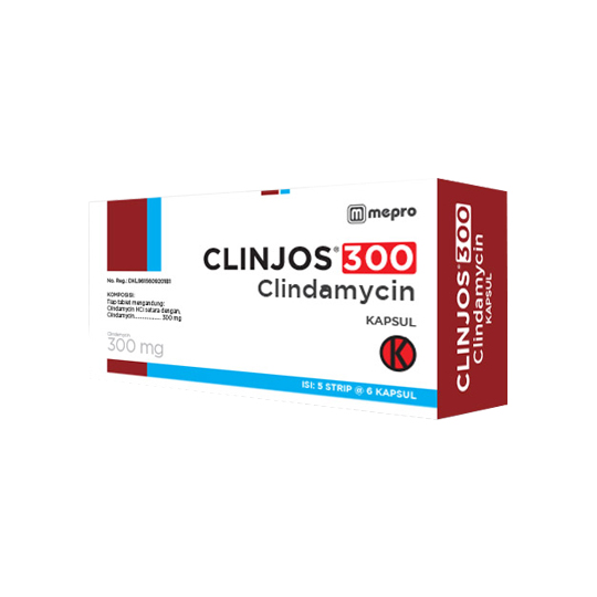 Clinjos 300 mg 6 Kapsul Clinjos 300 mg 6 Kapsul