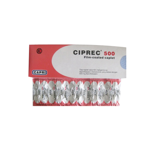 CIPREC 500 MG 10 KAPLET CIPREC 500 MG 10 KAPLET