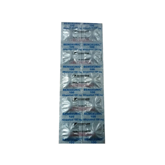 BENOXURIC 100 MG 10 TABLET BENOXURIC 100 MG 10 TABLET