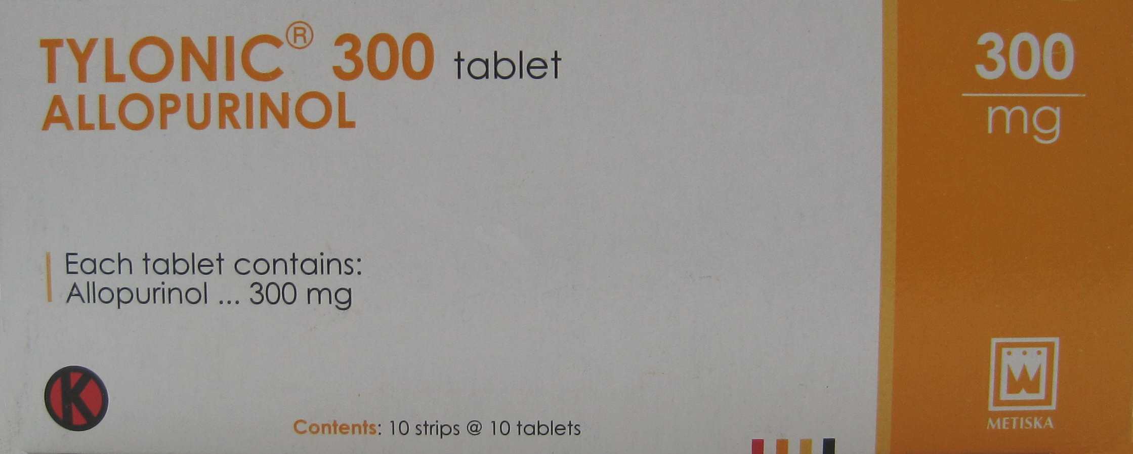 TYLONIC 300 MG 10 TABLET TYLONIC 300 MG 10 TABLET