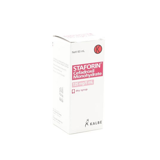 STAFORIN 125 MG SIRUP 60 ML STAFORIN 125 MG SIRUP 60 ML