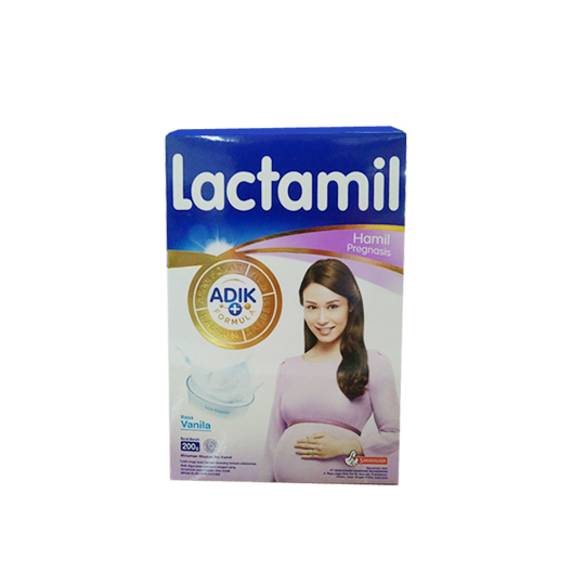 LACTAMIL PREGNASIS RASA VANILA 200 G LACTAMIL PREGNASIS RASA VANILA 200 G