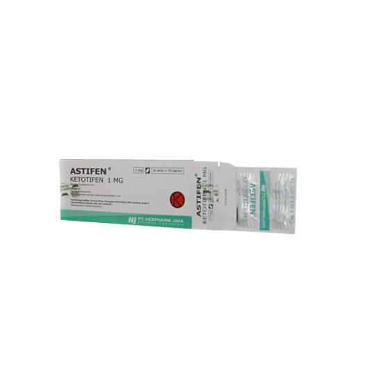 ASTIFEN 1 MG 10 TABLET ASTIFEN 1 MG 10 TABLET