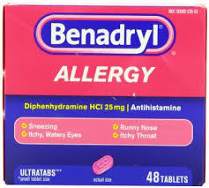 BENADRYL KAPLET 25 MG BENADRYL KAPLET 25 MG
