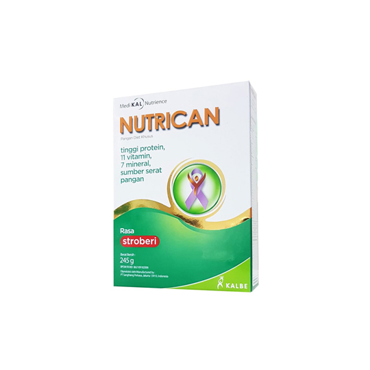 NUTRICAN STRAWBERRY POWDER 245 G NUTRICAN STRAWBERRY POWDER 245 G