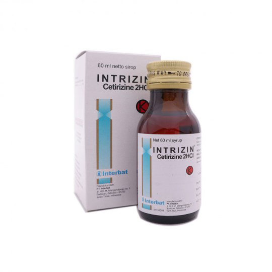 INTRIZIN SIRUP 60 ML INTRIZIN SIRUP 60 ML