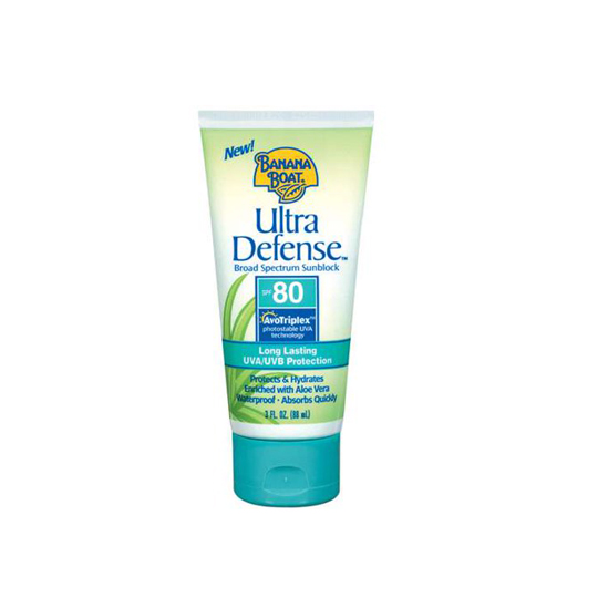 BANANA BOAT ULTRA DEFENSE SPF 80-3 OZ 88 ML BANANA BOAT ULTRA DEFENSE SPF 80-3 OZ 88 ML