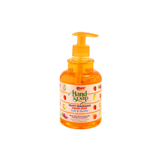 YURI HAND SOAP ORANGE PUMP 410 ML YURI HAND SOAP ORANGE PUMP 410 ML