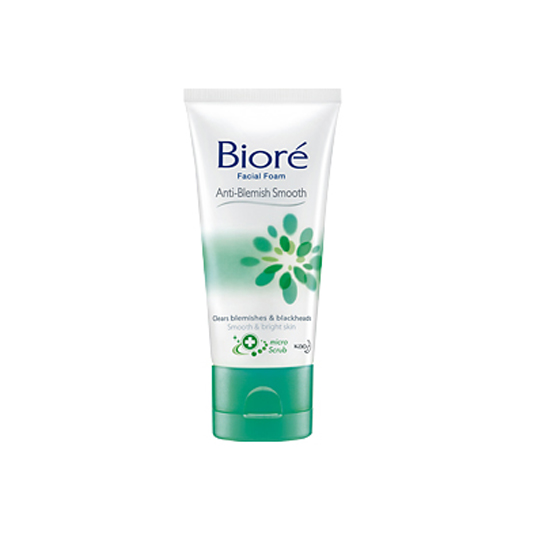 BIORE WHITE BLEMISH SCRUB FACIAL FOAM 100 G BIORE WHITE BLEMISH SCRUB FACIAL FOAM 100 G