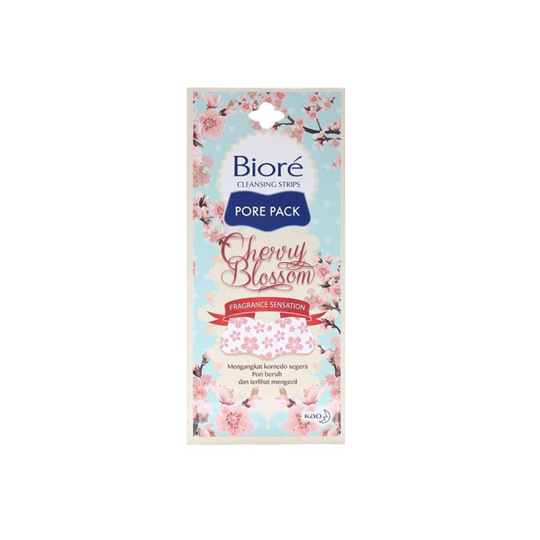 BIORE PORE PACK FRAGRANCE 4 LEMBAR BIORE PORE PACK FRAGRANCE 4 LEMBAR