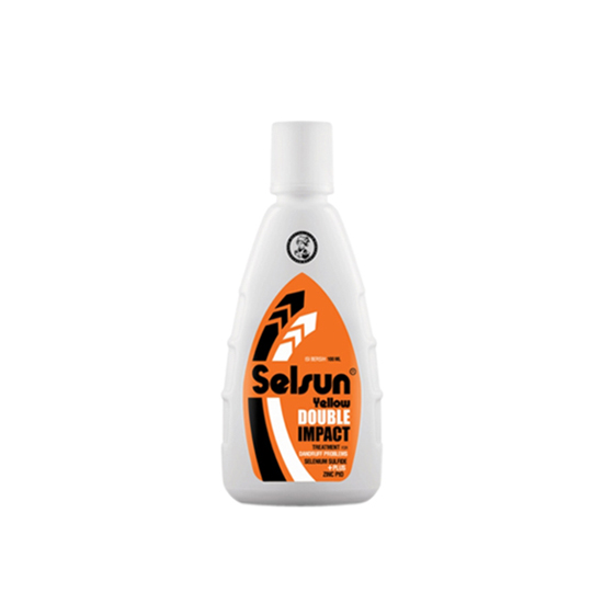 SELSUN YELLOW DOUBLE IMPACT SHAMPO 50 ML SELSUN YELLOW DOUBLE IMPACT SHAMPO 50 ML