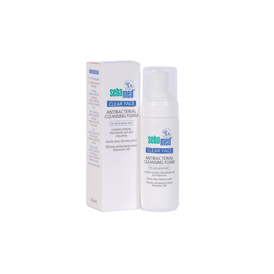 SEBAMED CLEAR FACE ANTIBACTERIAL CLEANSING FOAM 150 ML SEBAMED CLEAR FACE ANTIBACTERIAL CLEANSING FOAM 150 ML