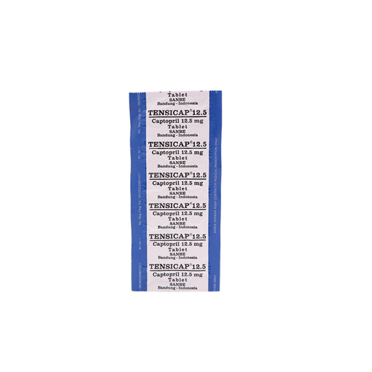 TENSICAP 12.5 MG 10 TABLET TENSICAP 12.5 MG 10 TABLET
