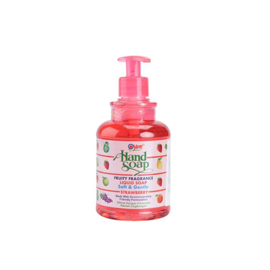 YURI HAND SOAP PUMP STRAWBERRY 410 ML YURI HAND SOAP PUMP STRAWBERRY 410 ML