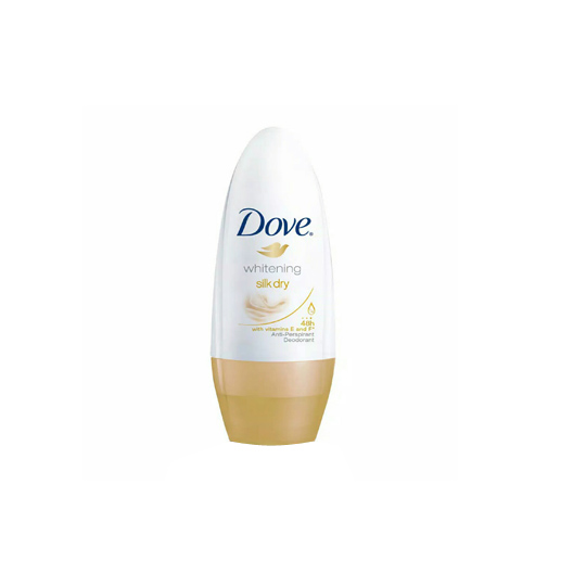 DOVE WHITENING SILK DRY LIGHTENING ROLL ON 40 ML DOVE WHITENING SILK DRY LIGHTENING ROLL ON 40 ML