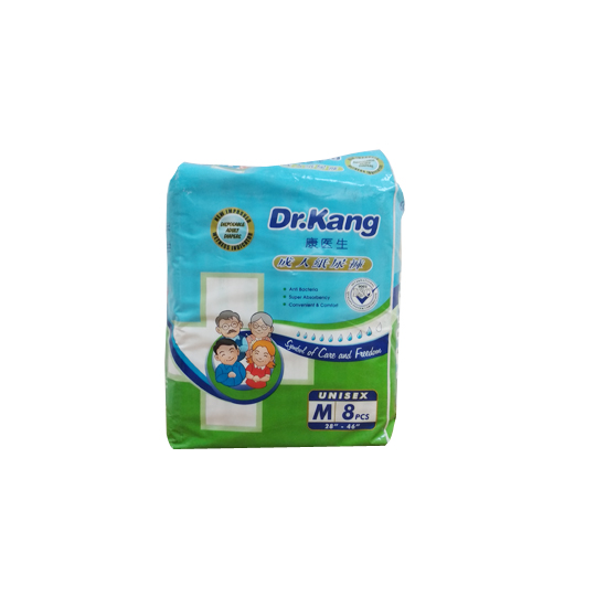 DR KANG DISP SIZE M ADULT DIAPERS 8 PIECES DR KANG DISP SIZE M ADULT DIAPERS 8 PIECES