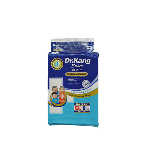 DR KANG DISP SIZE XXL ADULT DIAPERS 8 PADS DR KANG DISP SIZE XXL ADULT DIAPERS 8 PADS